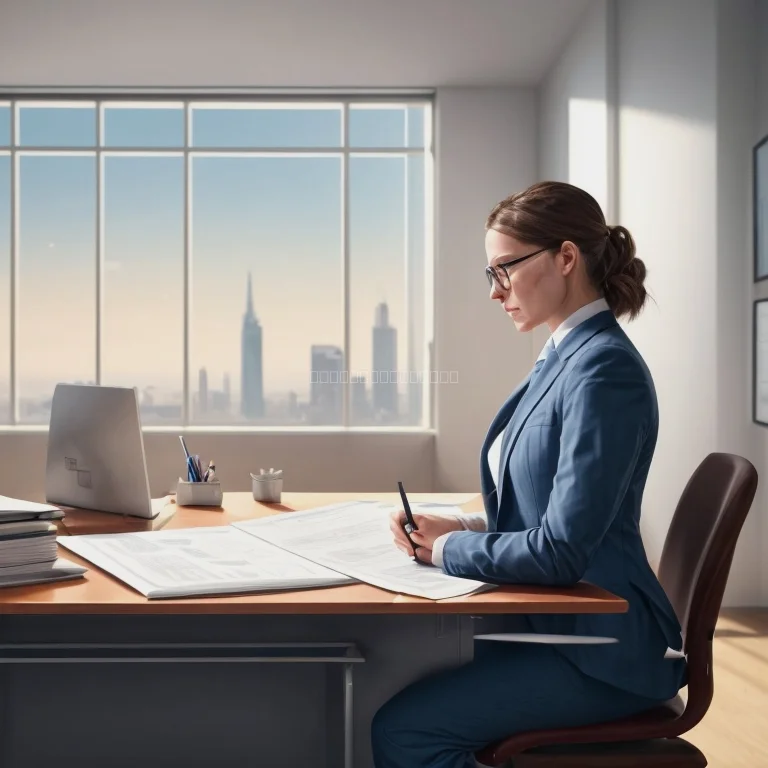 Illustration of notary certification process